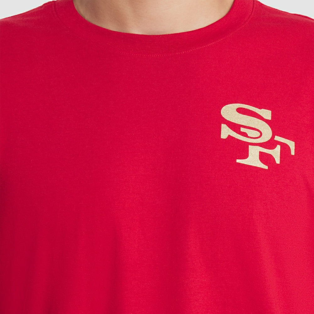 San Francisco 49ers 2025 Rivalries Collection Essential Long Sleeve T-Shirt - Scarlet T-shirts