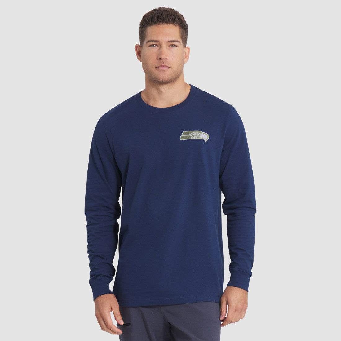 Seattle Seahawks 2025 Rivalries Collection Essential Long Sleeve T-Shirt - College Navy T-shirts
