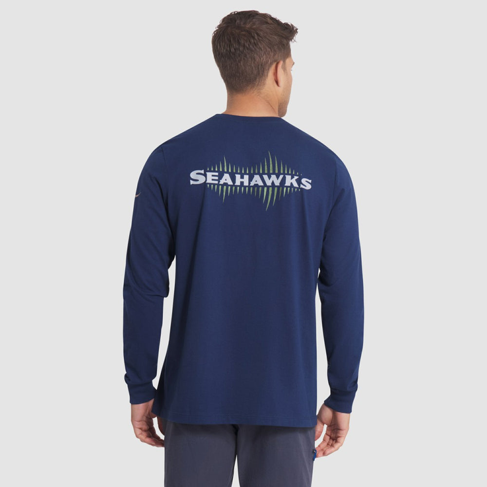 Seattle Seahawks 2025 Rivalries Collection Essential Long Sleeve T-Shirt - College Navy T-shirts
