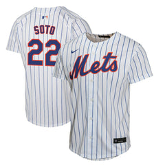 Juan Soto New York Mets Nike Youth Home Game Player Jersey - White Jerseys