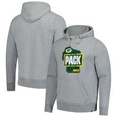 Green Bay Packers '47 Regional Headline Pullover Hoodie - Gray Hoodies