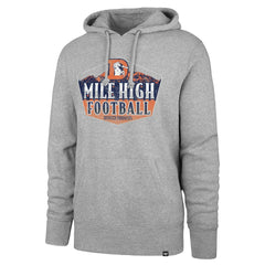 Denver Broncos '47 Headline Pullover Hoodie - Gray Hoodies