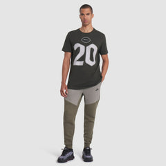 Breece Hall New York Jets 2025 Rivalries Collection Player Name & Number T-Shirt - Gotham Green T-shirts