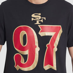 Nick Bosa San Francisco 49ers 2025 Rivalries Collection Player Name & Number T-Shirt - Black T-shirts