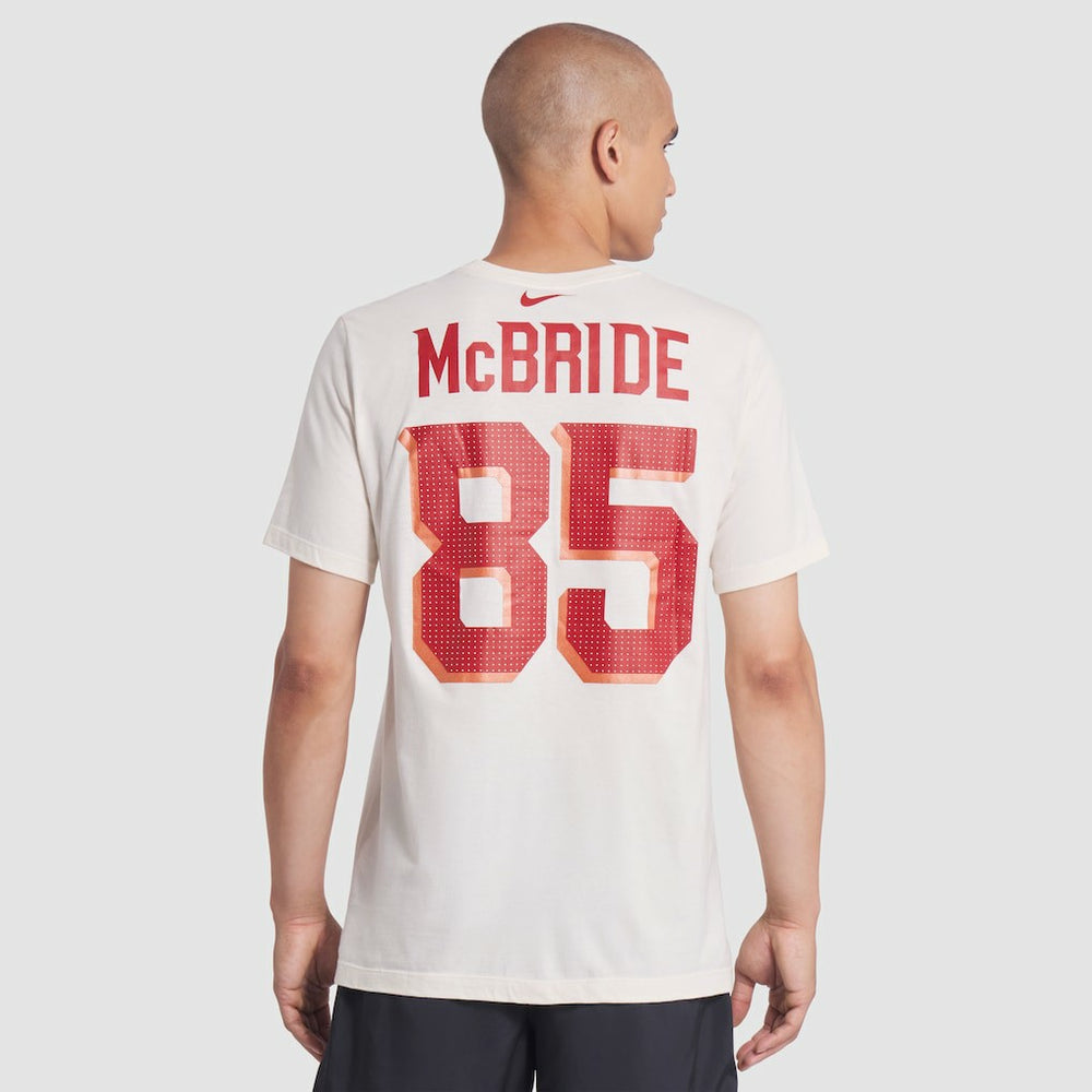 Trey McBride Arizona Cardinals 2025 Rivalries Collection Player Name & Number T-Shirt - Natural T-shirts