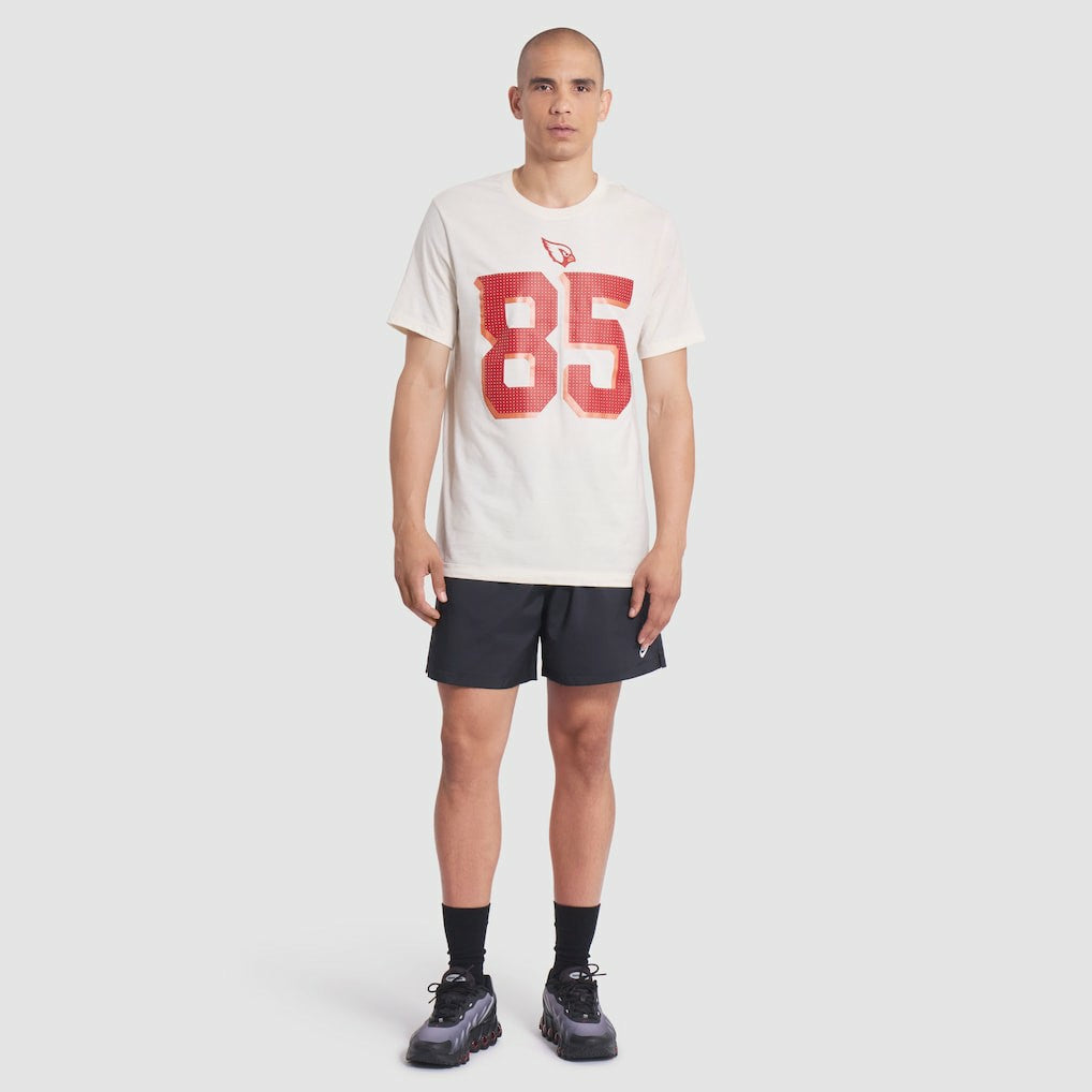 Trey McBride Arizona Cardinals 2025 Rivalries Collection Player Name & Number T-Shirt - Natural T-shirts