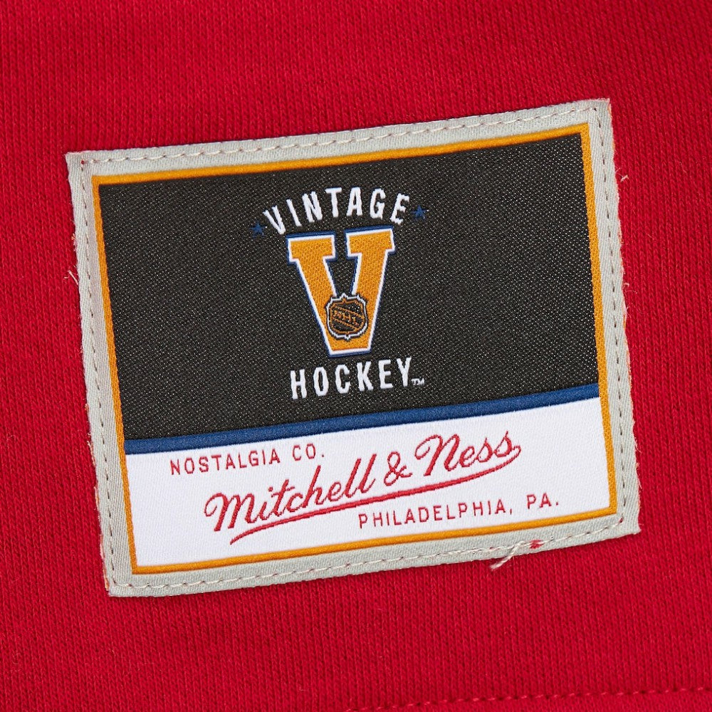 New York Rangers Mitchell & Ness Women's Heritage Lace-Up Pullover Sweatshirt - Blue | US 202660257