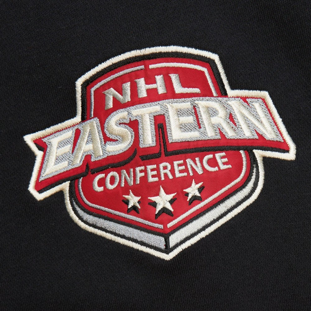 Boston Bruins Mitchell & Ness Women's Heritage Lace-Up Pullover Sweatshirt - Black | US 202660258