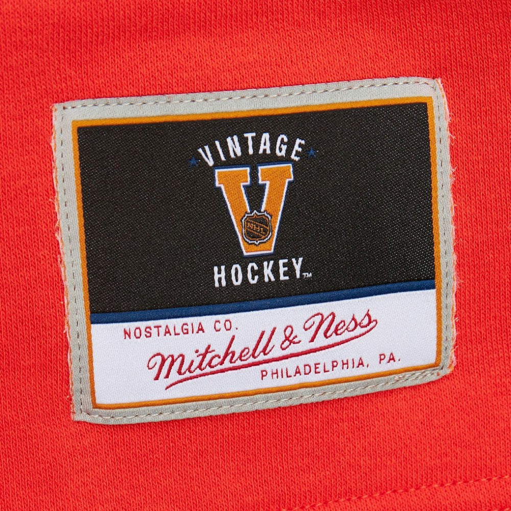 Philadelphia Flyers Mitchell & Ness Women's Heritage Lace-Up Pullover Sweatshirt - Black | US 202660263