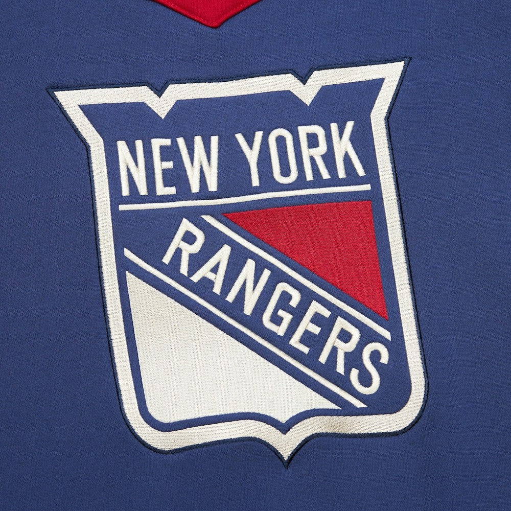 New York Rangers Heritage Lace-Up Pullover Sweatshirt - Royal | US 202660267