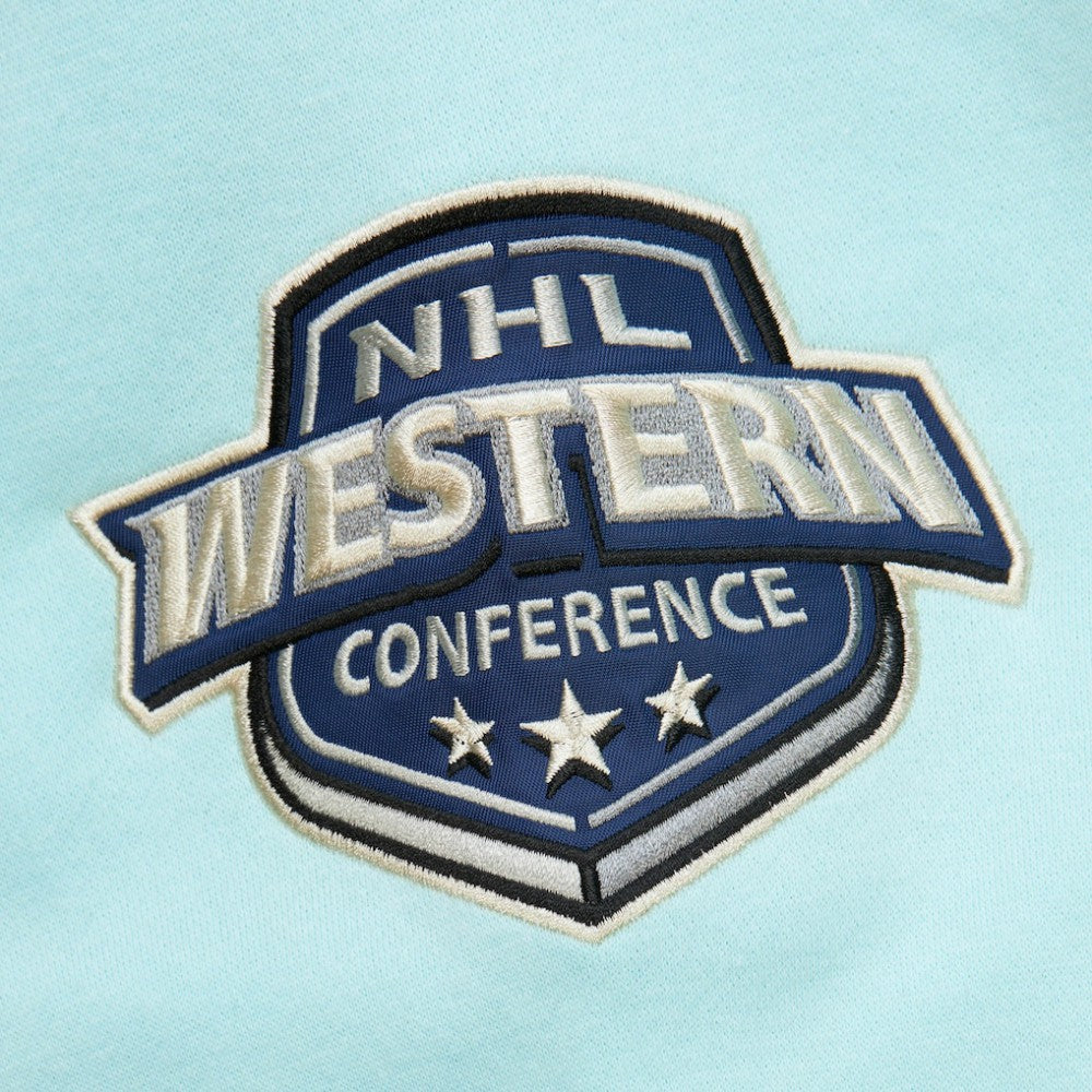 Seattle Kraken Heritage Lace-Up Pullover Sweatshirt - Light Blue | US 202660271