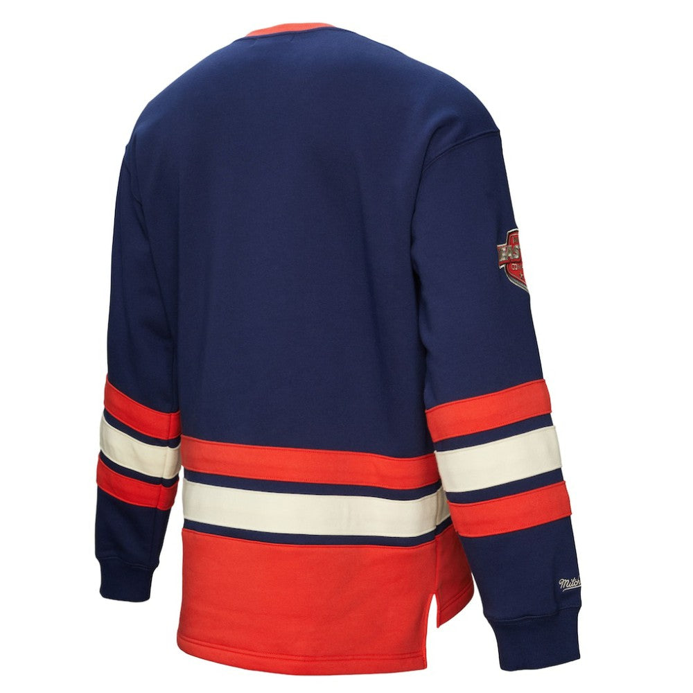 Washington Capitals Heritage Lace-Up Pullover Sweatshirt - Navy | US 202660273