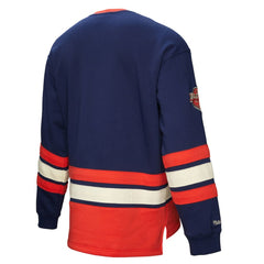 Washington Capitals Heritage Lace-Up Pullover Sweatshirt - Navy | US 202660273