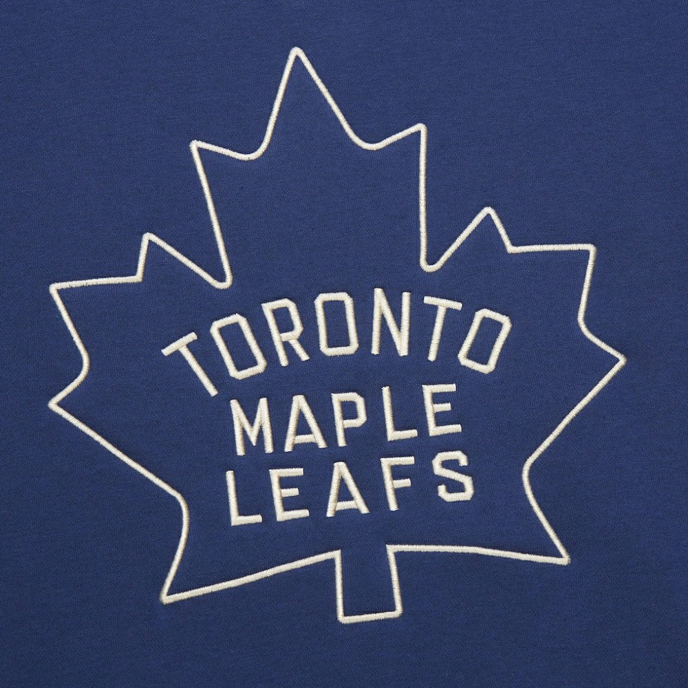 Toronto Maple Leafs Heritage Lace-Up Pullover Sweatshirt - Blue | US 202660274