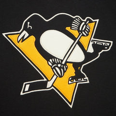 Pittsburgh Penguins Heritage Lace-Up Pullover Sweatshirt - Black | US 202660275
