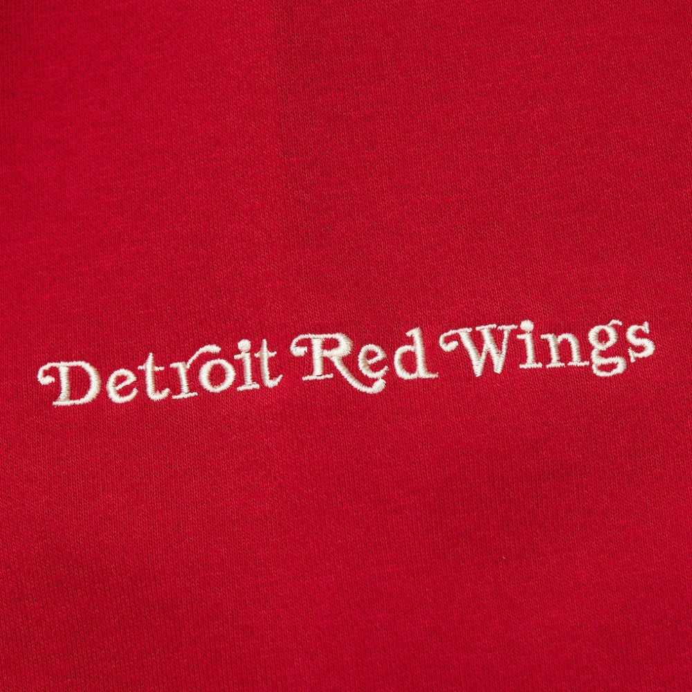 Detroit Red Wings Heritage Lace-Up Pullover Sweatshirt - Red | US 202660277