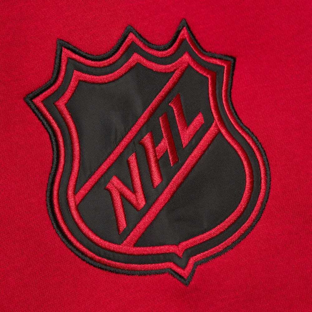 New Jersey Devils Heritage Lace-Up Pullover Sweatshirt - Red | US 202660278