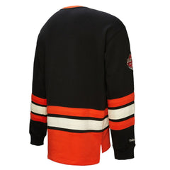 Philadelphia Flyers Heritage Lace-Up Pullover Sweatshirt - Black | US 202660279