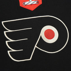 Philadelphia Flyers Heritage Lace-Up Pullover Sweatshirt - Black | US 202660279