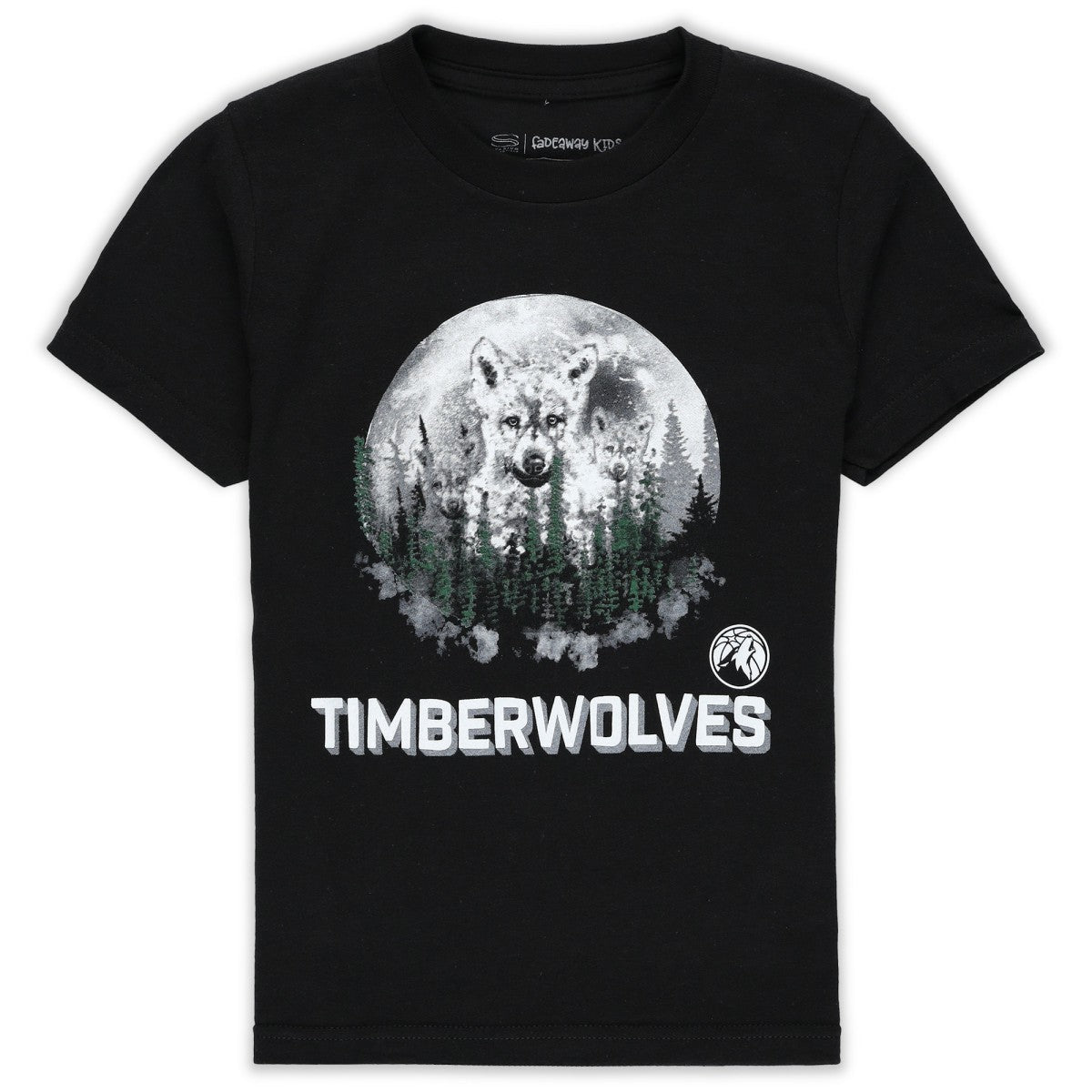 Minnesota Timberwolves Stadium Essentials Youth Mascot T-Shirt Black outlet