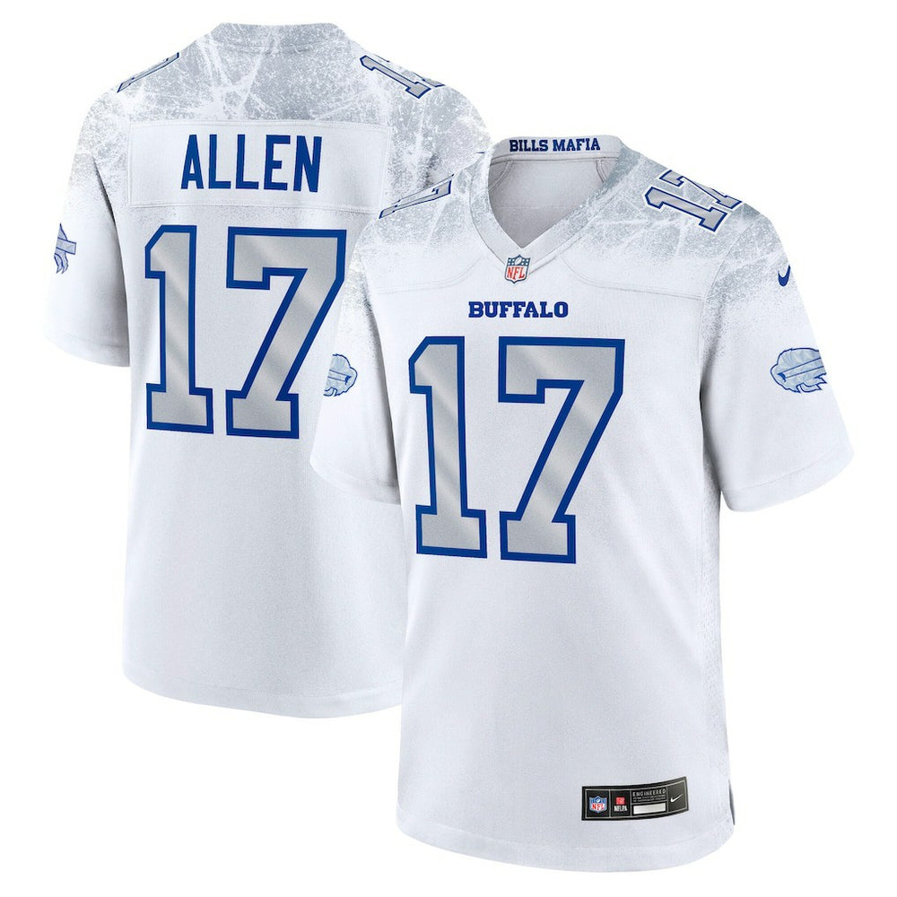 Josh Allen Buffalo Bills 2025 Rivalries Collection Game Jersey - White Jerseys