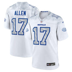 Josh Allen Buffalo Bills 2025 Rivalries Collection Game Jersey - White Jerseys
