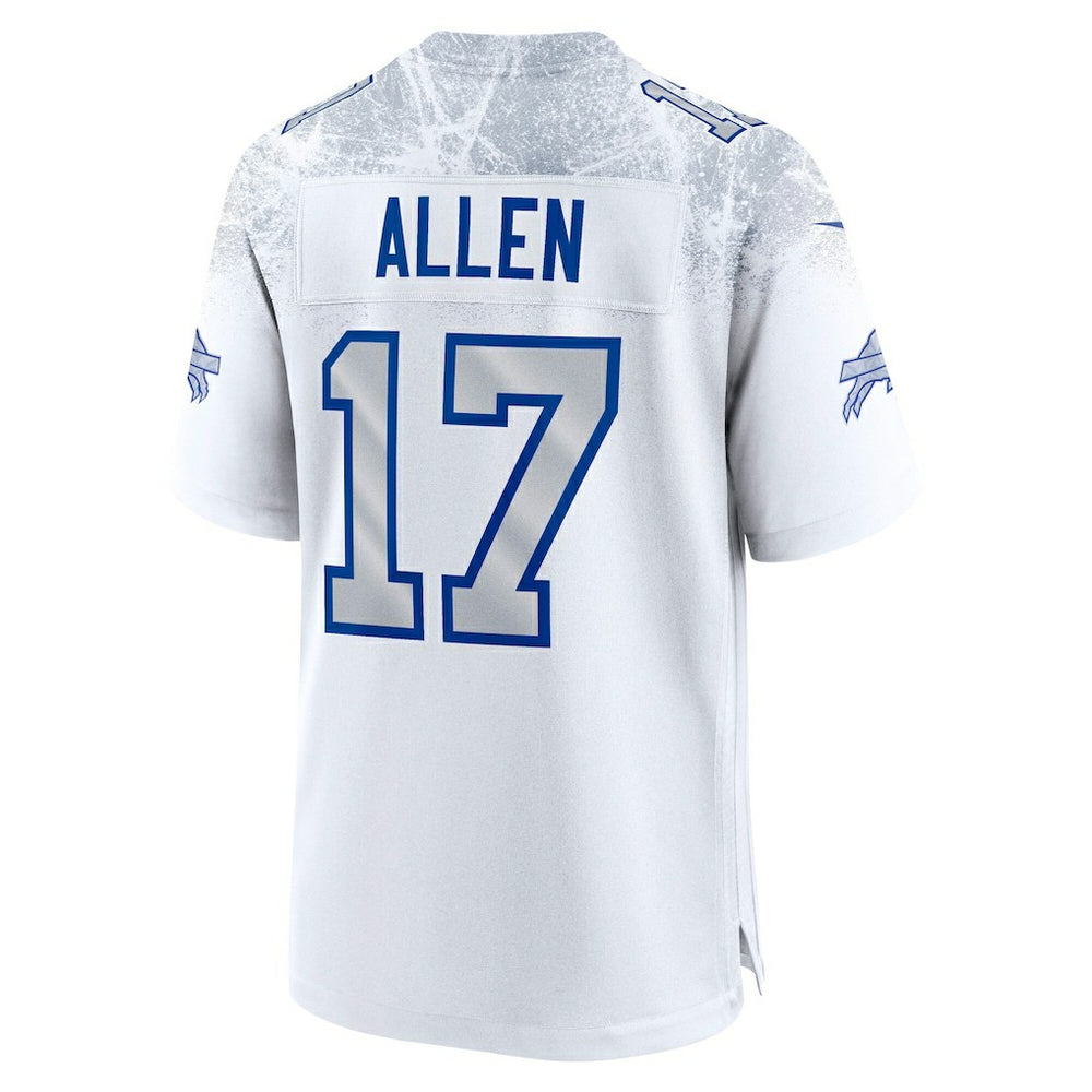 Josh Allen Buffalo Bills 2025 Rivalries Collection Game Jersey - White Jerseys