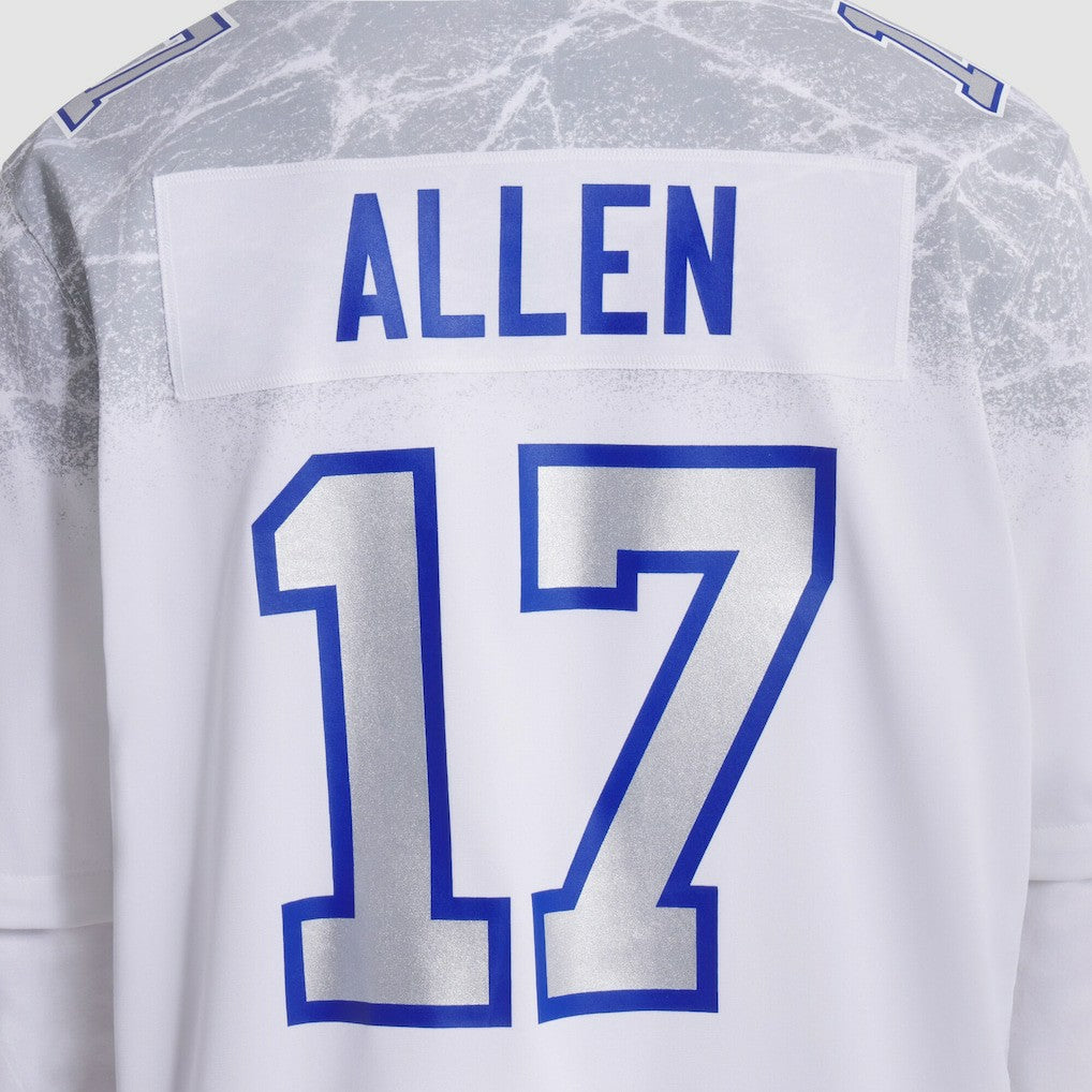 Josh Allen Buffalo Bills 2025 Rivalries Collection Game Jersey - White Jerseys