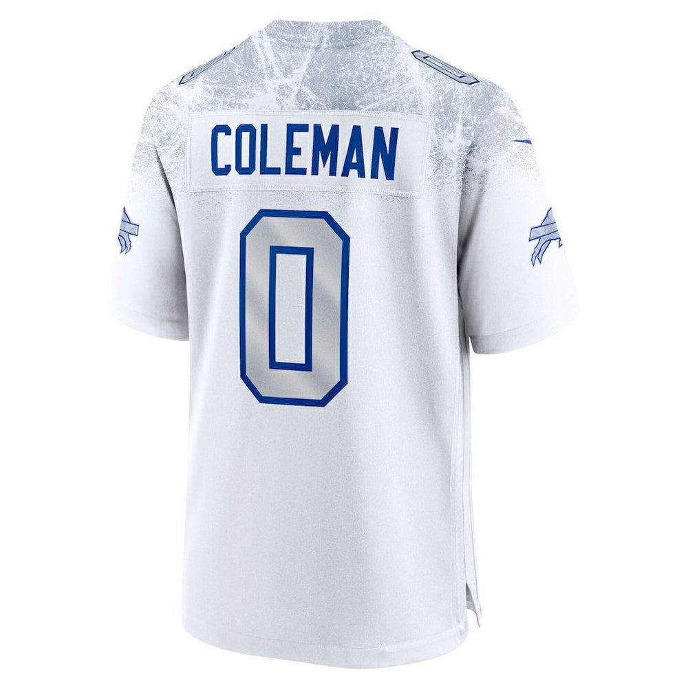 Keon Coleman Buffalo Bills 2025 Rivalries Collection Game Jersey - White Jerseys