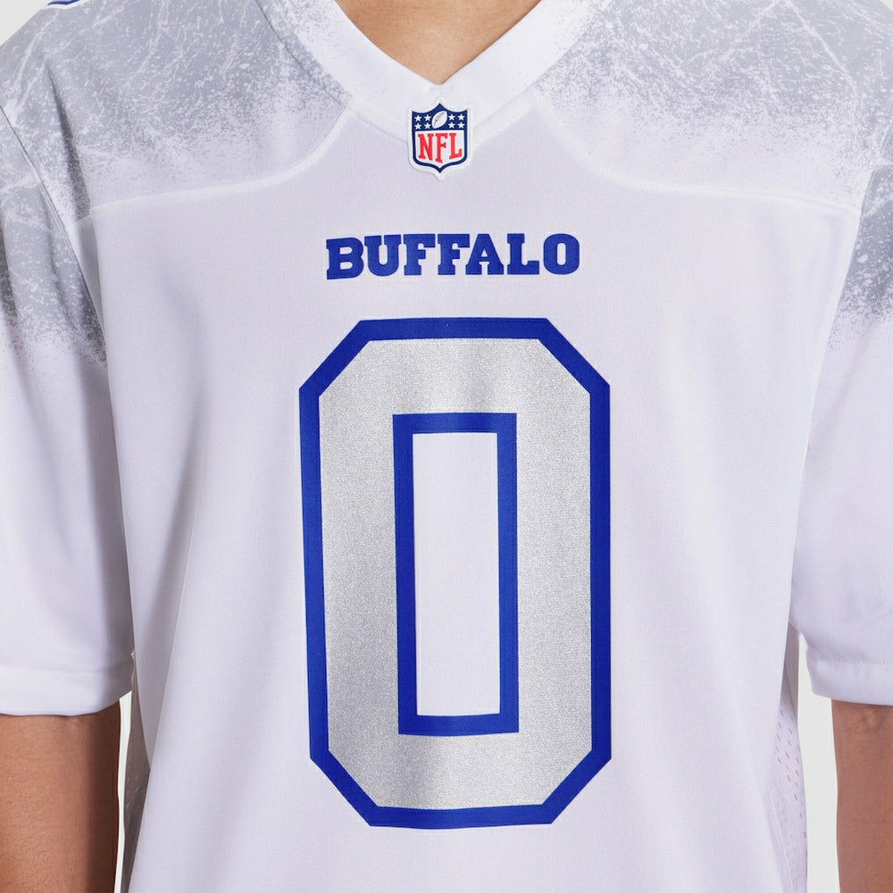 Keon Coleman Buffalo Bills 2025 Rivalries Collection Game Jersey - White Jerseys