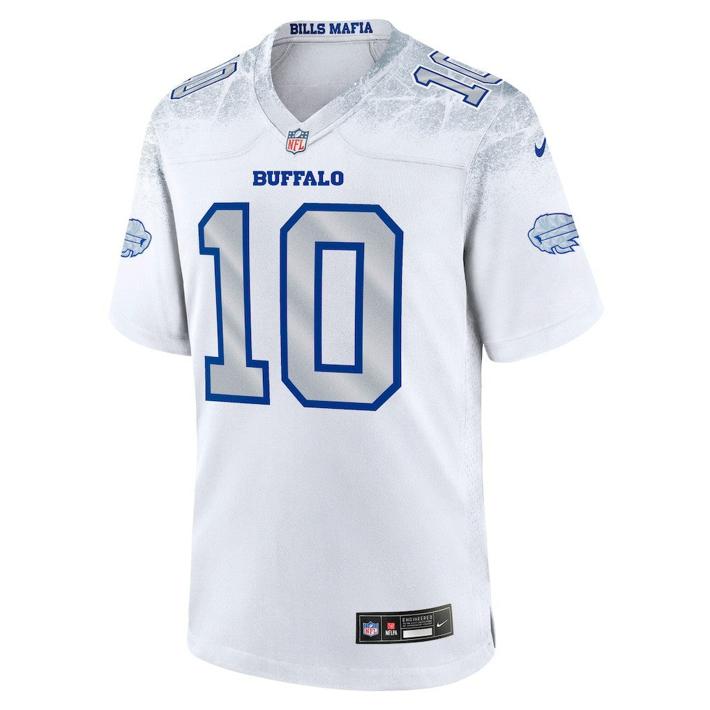 Khalil Shakir Buffalo Bills 2025 Rivalries Collection Game Jersey - White Jerseys