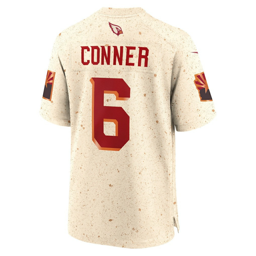 James Conner Arizona Cardinals 2025 Rivalries Collection Game Jersey - Natural Jerseys
