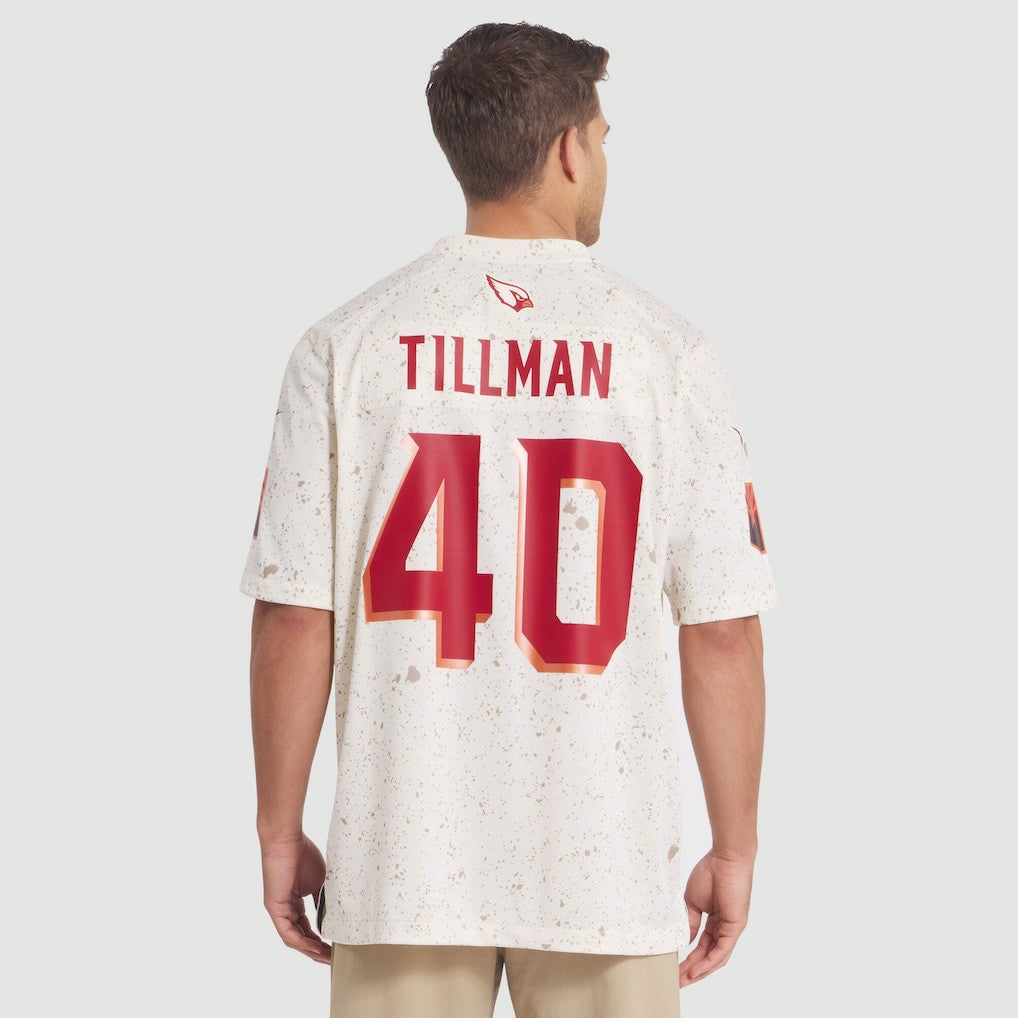 Pat Tillman Arizona Cardinals 2025 Rivalries Collection Retired Player Game Jersey - Natural Jerseys