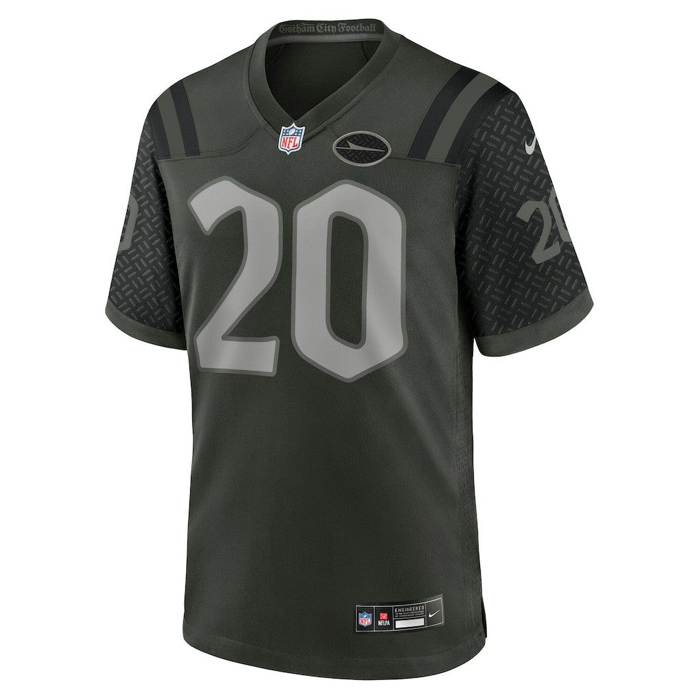 Breece Hall New York Jets 2025 Rivalries Collection Game Jersey - Gotham Green Jerseys