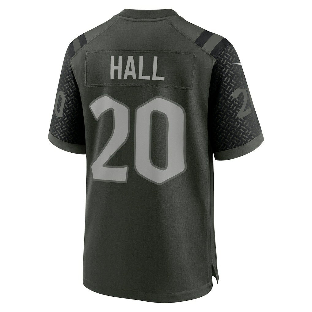 Breece Hall New York Jets 2025 Rivalries Collection Game Jersey - Gotham Green Jerseys