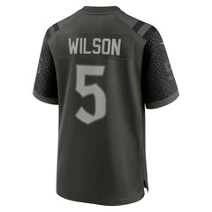 Garrett Wilson New York Jets 2025 Rivalries Collection Game Jersey - Gotham Green Jerseys