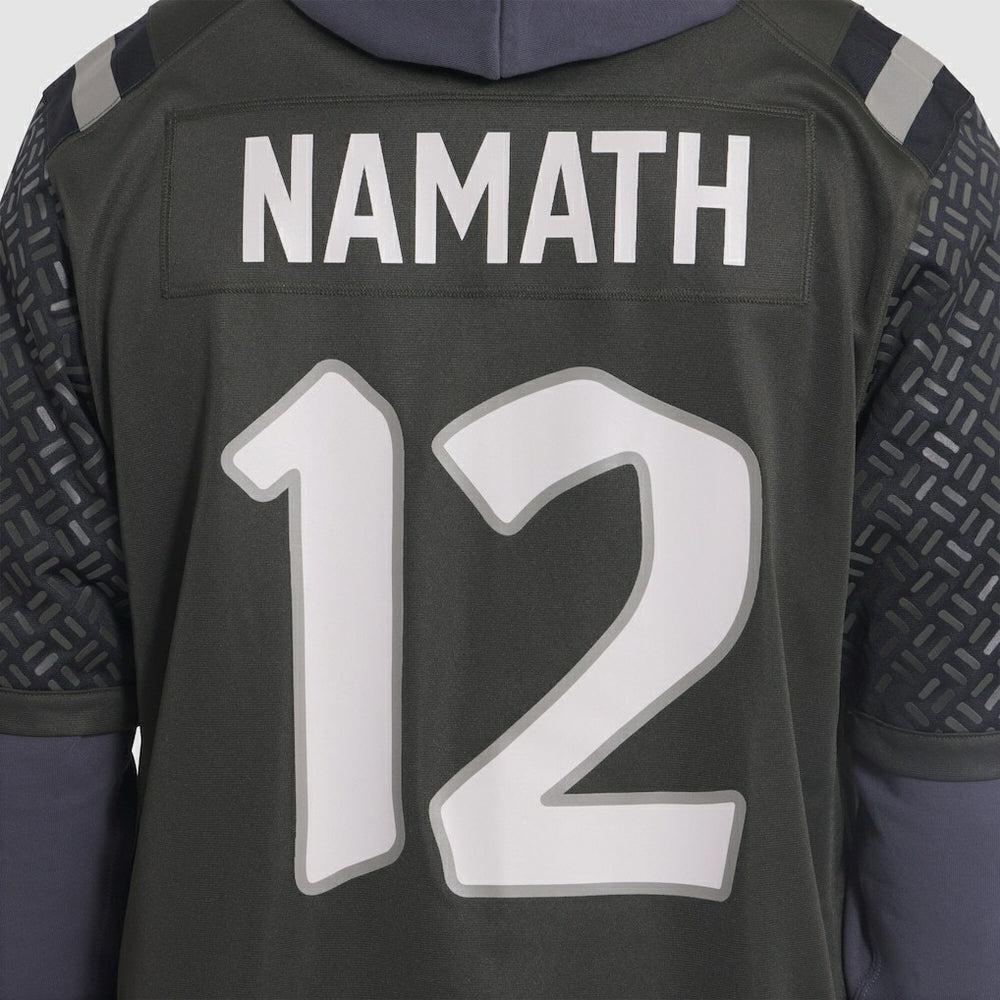 Joe Namath New York Jets 2025 Rivalries Collection Retired Player Game Jersey - Gotham Green Jerseys