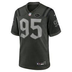 Quinnen Williams New York Jets 2025 Rivalries Collection Game Jersey - Gotham Green Jerseys