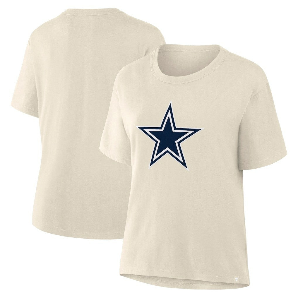 Dallas Cowboys Women's Dove Legacy T-Shirt - Cream T-shirts