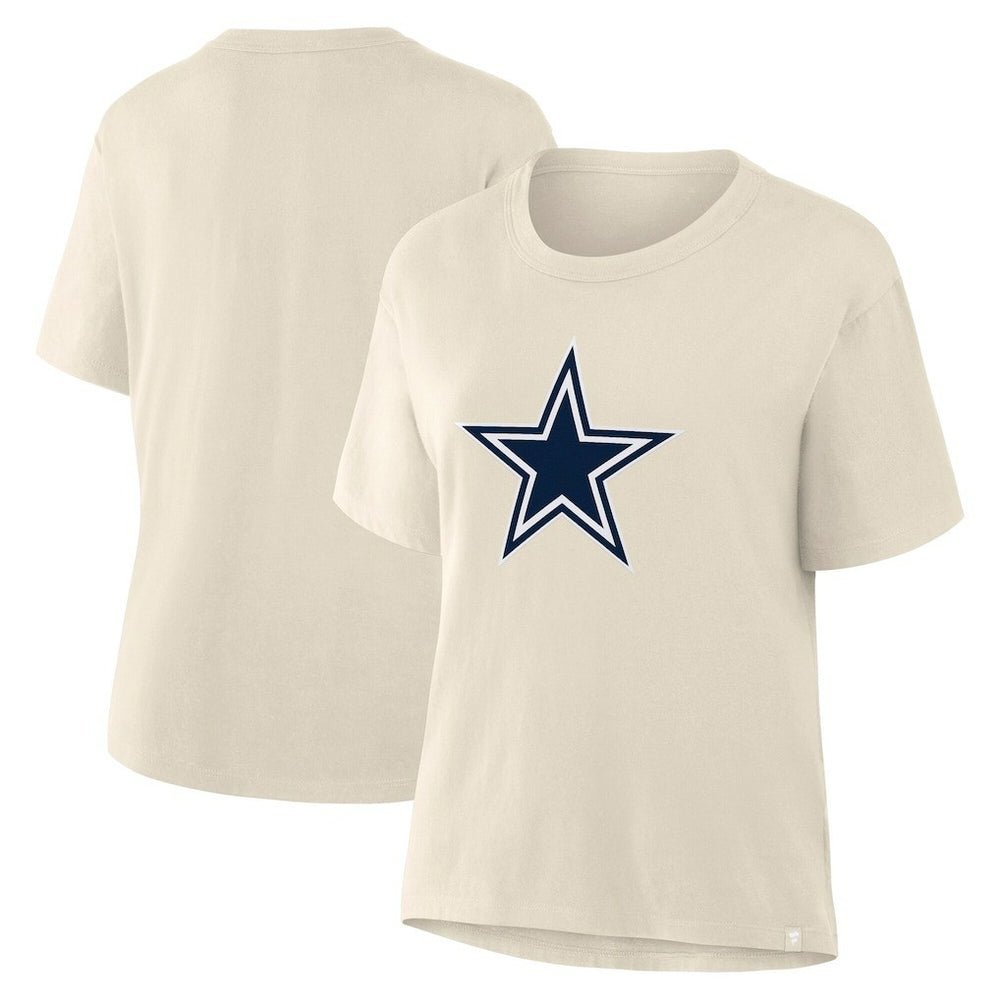 Dallas Cowboys Women's Dove Legacy T-Shirt - Cream T-shirts