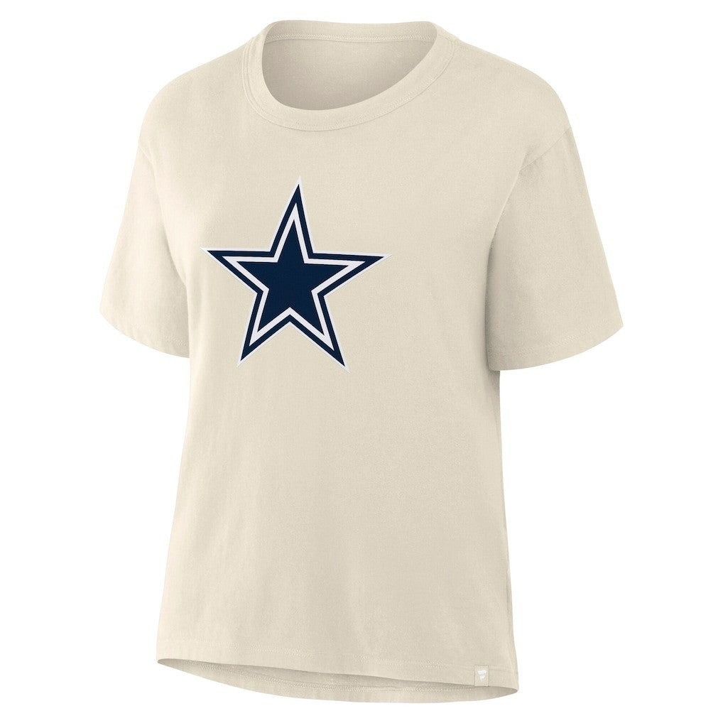 Dallas Cowboys Women's Dove Legacy T-Shirt - Cream T-shirts