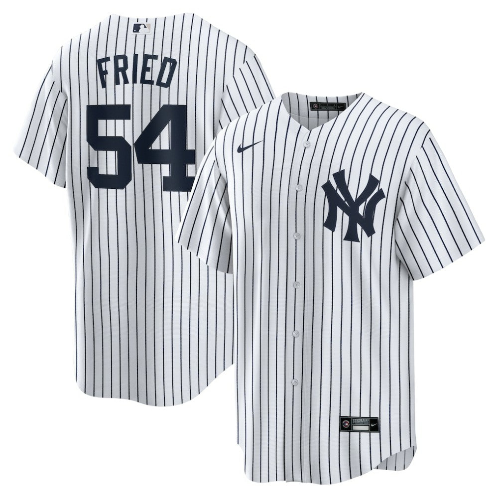 Max Fried New York Yankees Nike Home Replica Player Jersey - White Jerseys