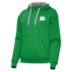 Cincinnati Bengals Antigua Women's St. Patrick's Day Victory Pullover Hoodie - Kelly Green Hoodies