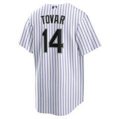 Ezequiel Tovar Colorado Rockies Nike Home Replica Jersey - White Jerseys