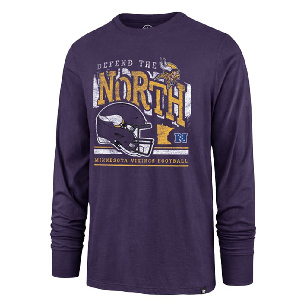 Minnesota Vikings '47 Regional Super Rival Long Sleeve T-Shirt - Purple T-shirts