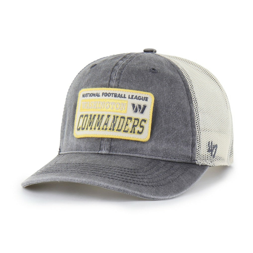 Washington Commanders '47 Canteen Relaxed Trucker Adjustable Hat - Charcoal Hats