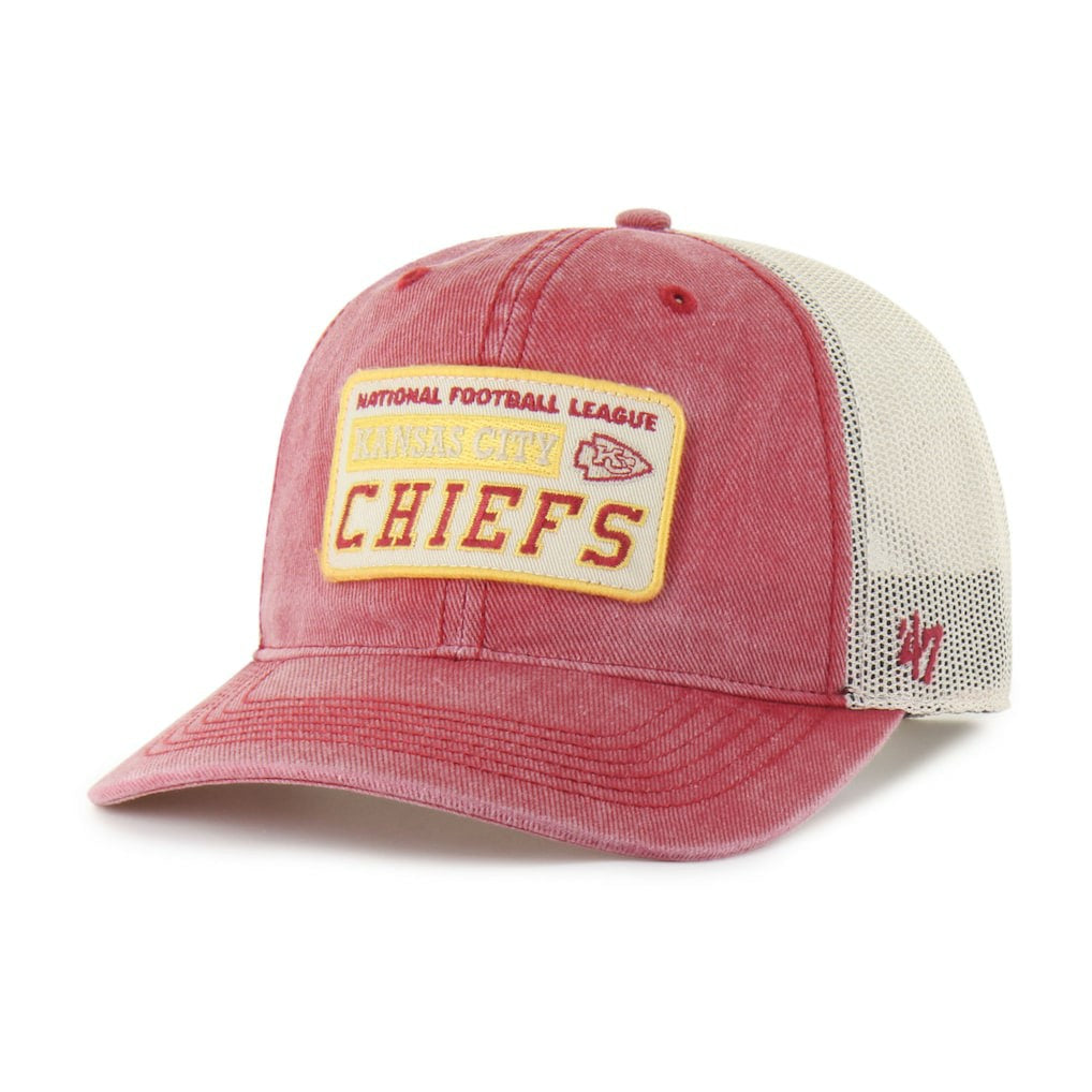 Kansas City Chiefs '47 Canteen Relaxed Trucker Adjustable Hat - Red Hats