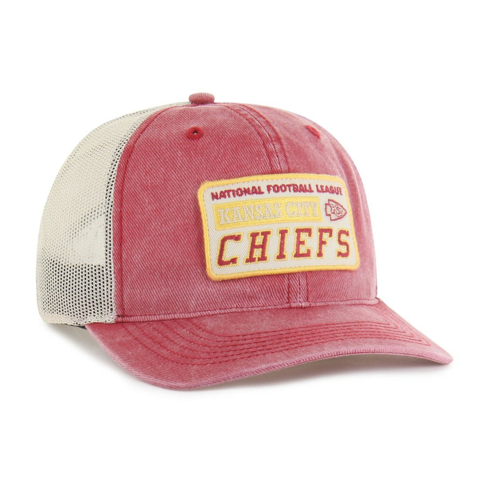 Kansas City Chiefs '47 Canteen Relaxed Trucker Adjustable Hat - Red Hats