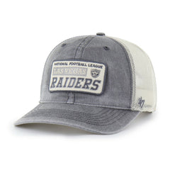 Las Vegas Raiders '47 Canteen Relaxed Trucker Adjustable Hat - Charcoal Hats