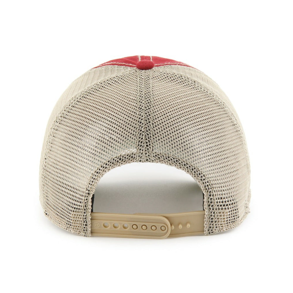 Arizona Cardinals '47 Wabash Trucker Clean Up Adjustable Hat - Cardinal Hats